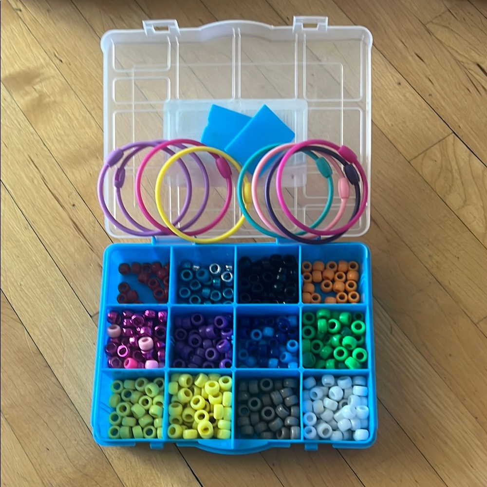 Colorful Bead Mini Bracelet Kit for Kids
